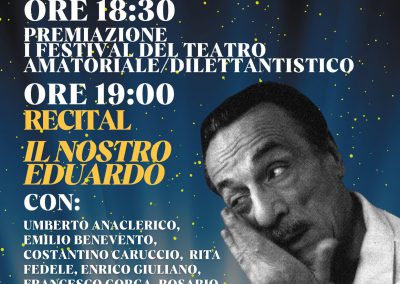 Recital  il nostro Eduardo