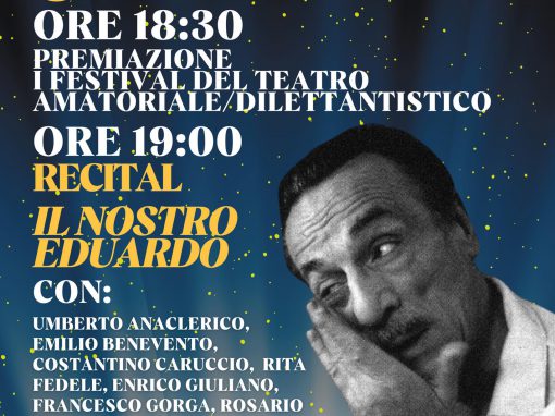Recital il nostro Eduardo